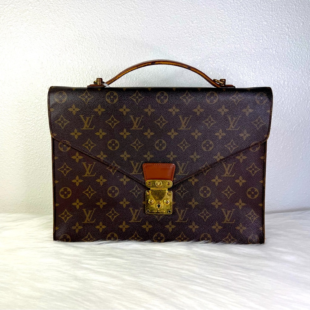 Authentic Vintage Louis Vuitton Business Bag Porte Documents Bandouliere